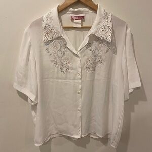 Vintage embroidered blouse